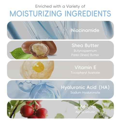 Milk Skincare Set Girls Gifts - 8Pcs Milk Skin Care Sets & Kits for Teens - Skin Care Kit for Women Kids Teenage Girls with Cleanser, Toner, Eye Cream, Serum, Sunscreen, Face Cream, Scrub, Bag