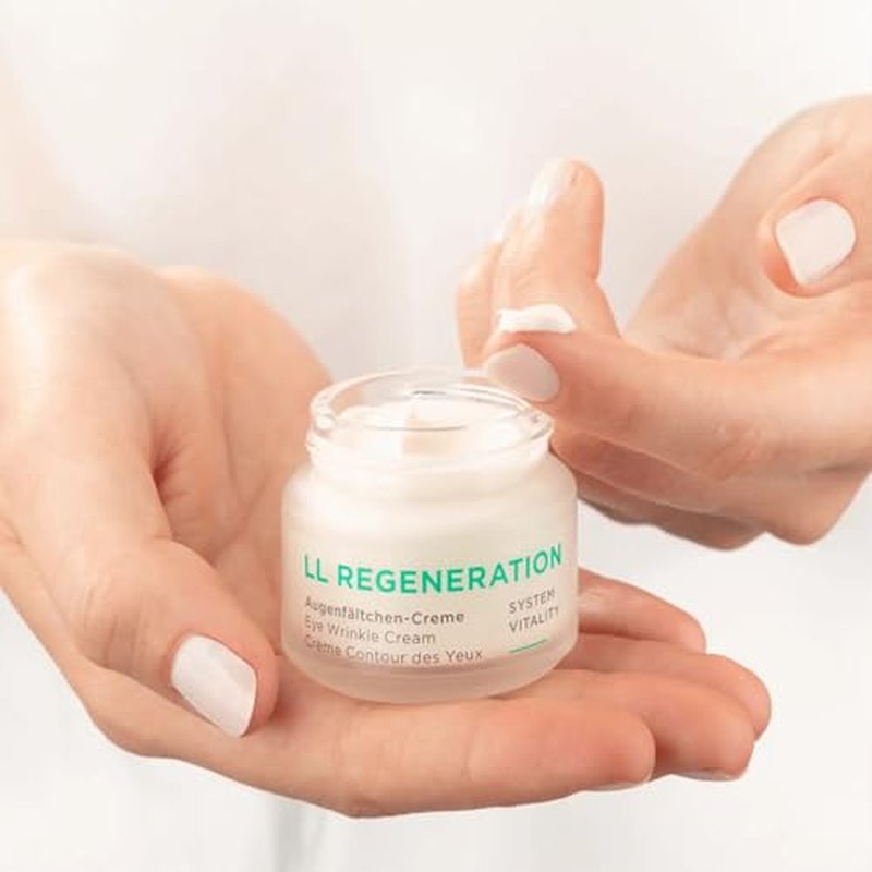 ANNEMARIE B?RLIND ? LL REGENERATION Eye Wrinkle Cream ? Natural Vitamin C + E Anti Aging Eye Cream with LL BIOCOMPLEX for Smoothed, Brighter, and Plump Skin With New Elasticity ? 1.1 Oz