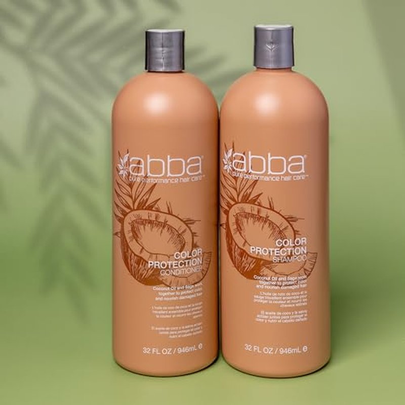 ABBA - Pure Color Protection Conditioner - Coconut Oil & Sage