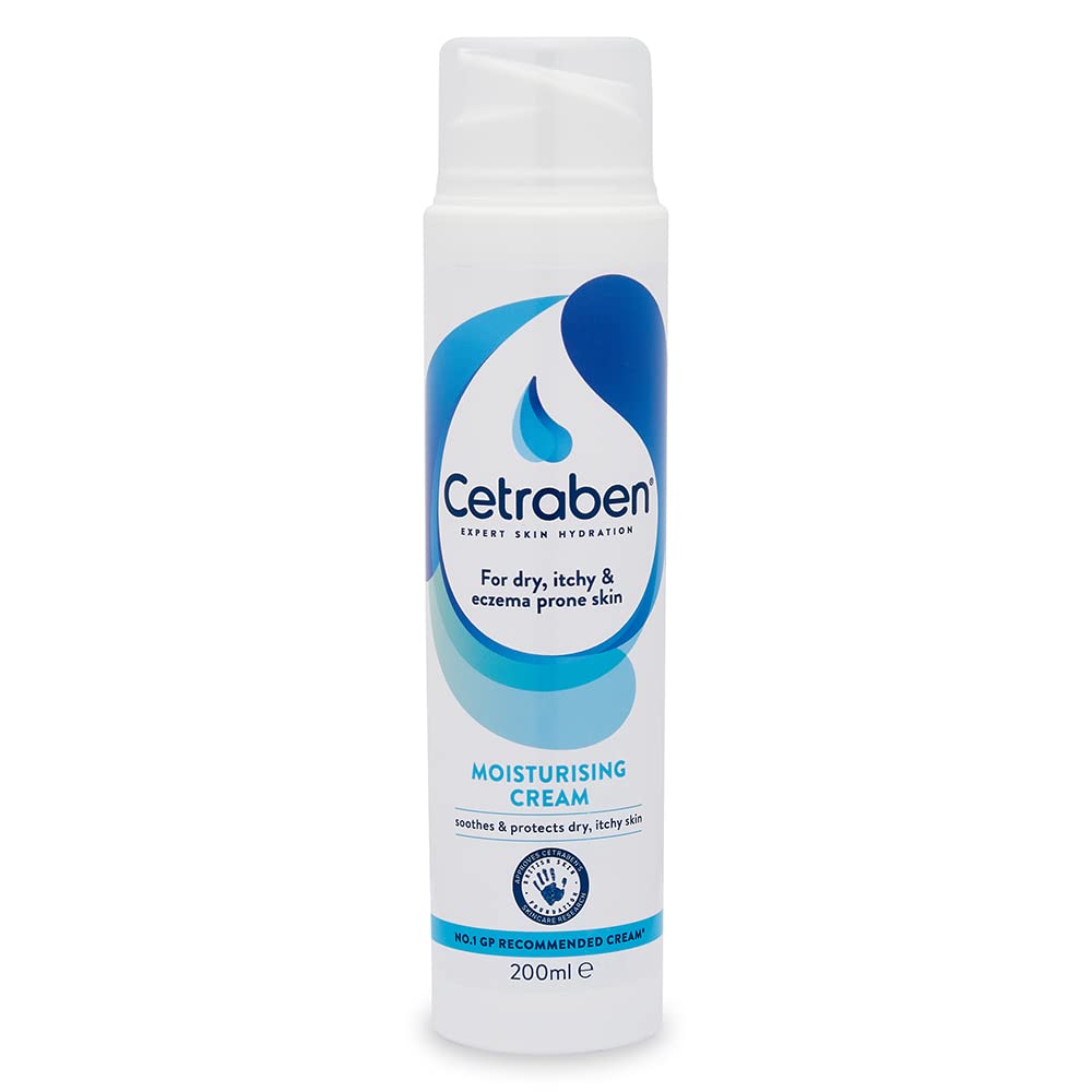 Cetraben Moisturizing Cream - Hydrating Skin Relief | 200ml Size