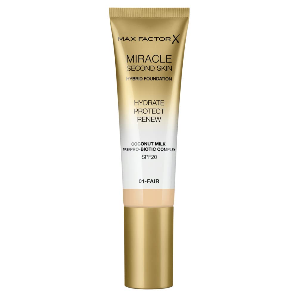 Miracle Second Skin Foundation SPF 20 | Fair Shade for Women - 1.01 oz