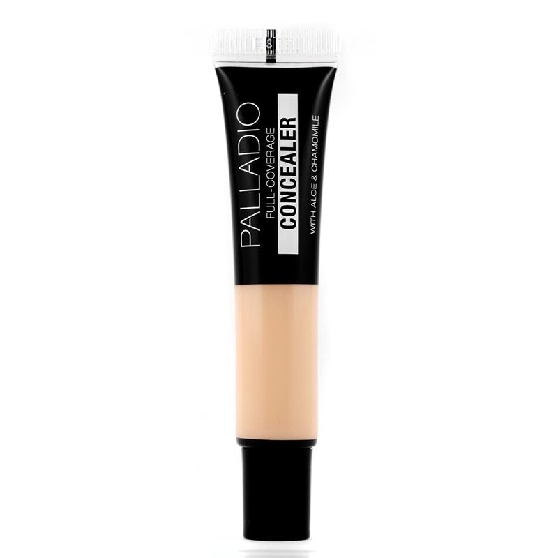 Palladio Full Coverage Concealer - Creamy Face & Under Eye Formula, Disguises Dark Circles, Blemishes, Fine Lines, Evens Skin Tone (Vanilla Latte)