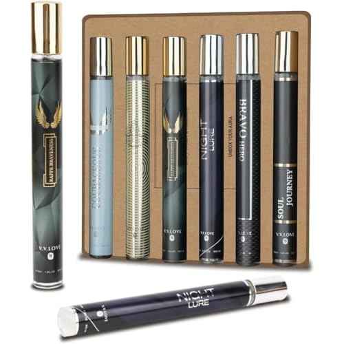 OFUN Cologne for Men, 6x35ml Mens Perfume Gifts, Cologne Sampler Sets for Men,Travel Size Perfumes Samples para Hombre,Fragrance Gift Sets for Birthday Anniversary Valenines Christmas