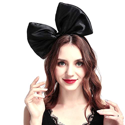 Christmas Birthday Gifts Party Favors Decoration Bow Headband Bowknot Headbands for Women Girls Large Big Bows Hairband