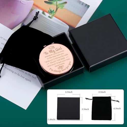 2026 Graduation Gifts for Women Class of 2026 Gifts Bulk Senior Night Gift 2026 Senior Year Gift for Girls 2026 Graduation Stuff for Her College Girls Students 2026 High School Daughter Compact Mirror