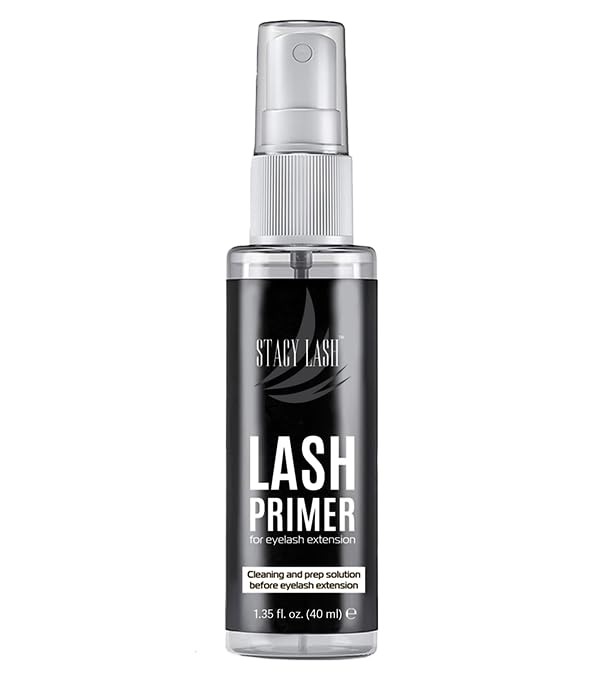 Eyelash Extension Shampoo & Primer Set - 50ml Shampoo | 40ml Foaming Cleanser | Paraben & Sulfate Free