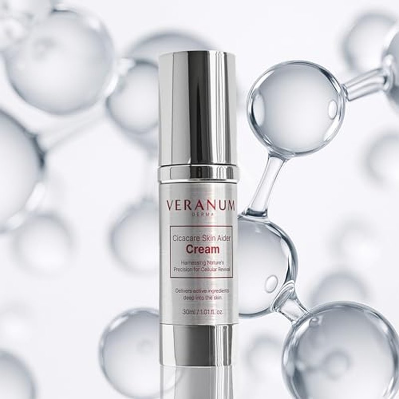 Cicacare Aider Cream ? Micro-Spicule Repair Cream with MicroFusion Pathway | 2X Ampoule Absorption | Centella EV + 7-Peptide Matrix | Needle-Free Barrier Recovery (1.69 fl oz)