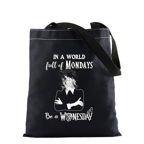 TV Show Merch Zipper Pouch Horror Movie Lover Gift TV Show Fans Gift TV Show Inspired Makeup Bag TV Show Fans Gift (Wed tote)