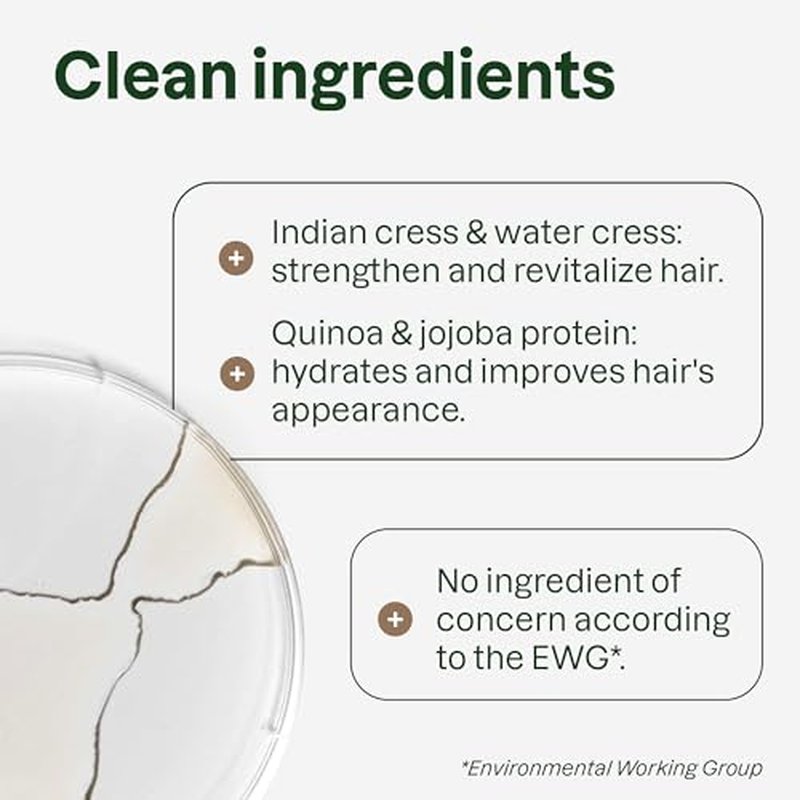 ATTITUDE Hydrating Shampoo Refill, Peppermint & Sweet Orange, EWG Verified with Essential Oils, Vegan & Plant-Based, For Dry and Damaged Hair, 67.6 Fl Oz
