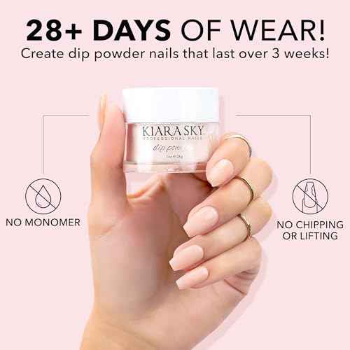 Kiara Sky Dip Powder Red Tones 1 oz, Riyalistic Maroon