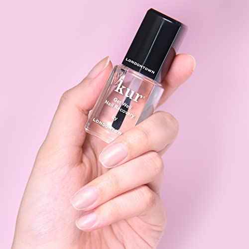 LONDONTOWN Get Well Nail Recovery - Strengthening Nail Care Repair Treatment for Weak Damaged Nails | Clear Nail Polish Solution for Healthy Nail Growth, .40fl oz