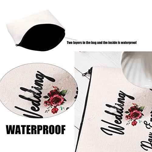 PXTIDY Lucky Mahjong Tiles Makeup Bag Mahjong Board Game Storage Bag for Mahjong Lover Mahjong Player Zipper Pouch