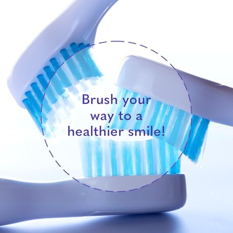 Blue Light Toothbrush Head Replacement 3-Pack for Smile Actives Blue Light Toothbrush