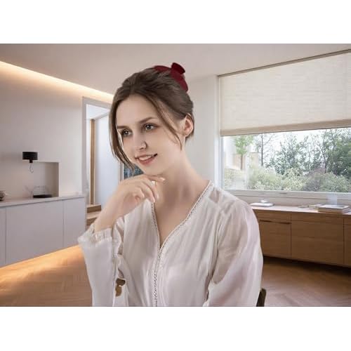 Durable Acetate Hair Clips - 4-Inch Cherry Red Claw Clips for Fine and Thick Hair (Red)