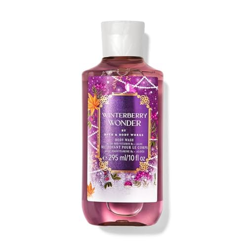 Bath & Body Works Winterberry Wonder Shower Gel Gift Sets For Women 10 Oz (Winterberry Wonder)