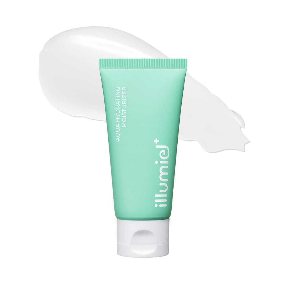 illumiel Aqua Hydrating Moisturizer for Long-lasting Skin Moisture Barrier with Xylitylglucoside & Kakadu Plum Extract Exosome [Vegan & Korean Skincare] - 1.69 fl. oz.
