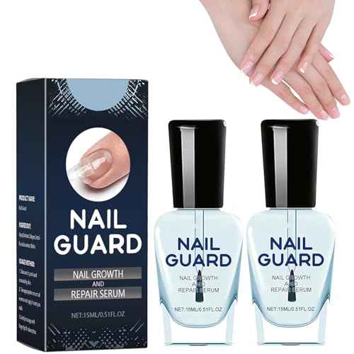 Onyxoguard Nail Growth And Repair Serum, Nail Growth and Strengthener Essence For Thin Nails And Growth, Nail Growth Serum, Onyxoguard Serum (2PCS), White