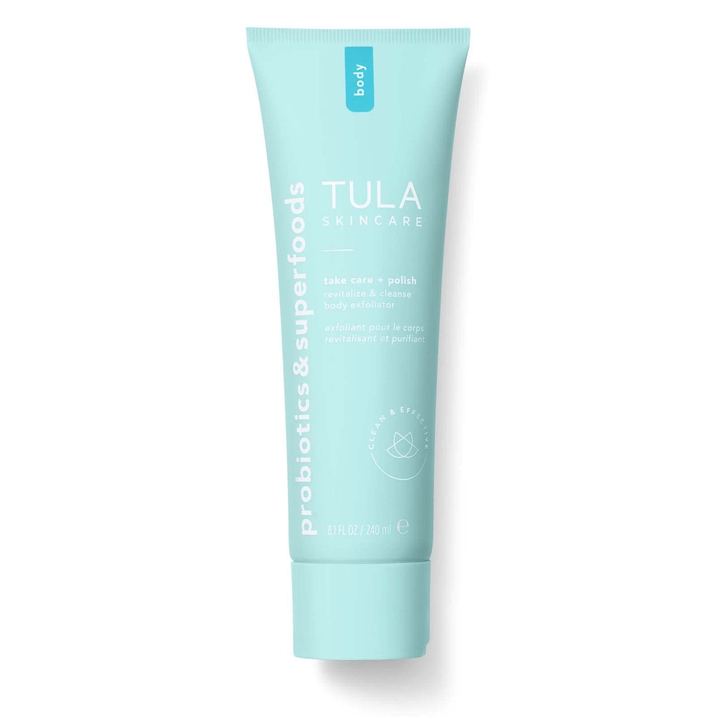TULA Skin Care | Body Care Duo, Take Care + Nourish Advanced Hydration Body Moisturizer & Take Care + Polish Revitalize & Cleanse Body Exfoliator | 2 Piece