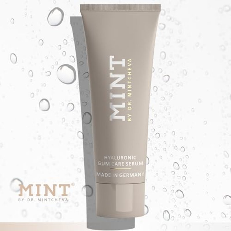 Mint Hyaluron Gum serum 75ml - Restorative Care for Stressed Gums - Against Bleeding Gums and Gum Recession - by Dr. Mintcheva