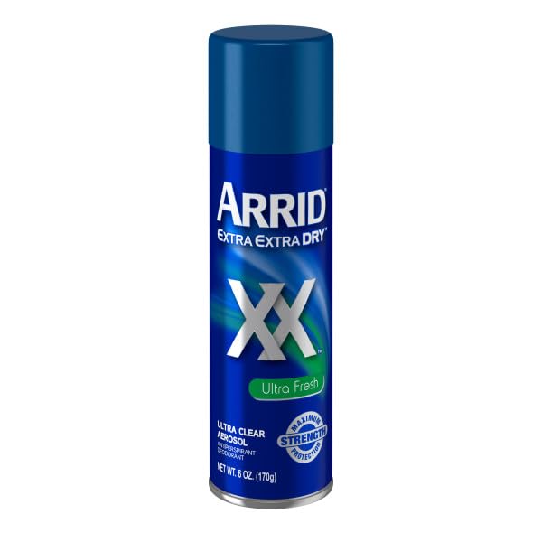 ARRID XX Ultra Clear Anti-Perspirant Deodorant Spray - Ultra Fresh 6 oz | Pack of 4