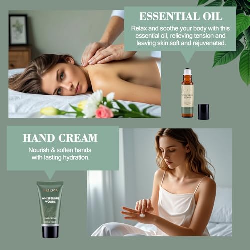 Spa Gift Baskets for Women - Christmas Gifts for Women Mom Wife, 5 Pcs Relaxing Self Care Gifts Set, Ideal Birthday Anniversary Gifts for Her Sister Girlfriends Daughter at Home Bedroom