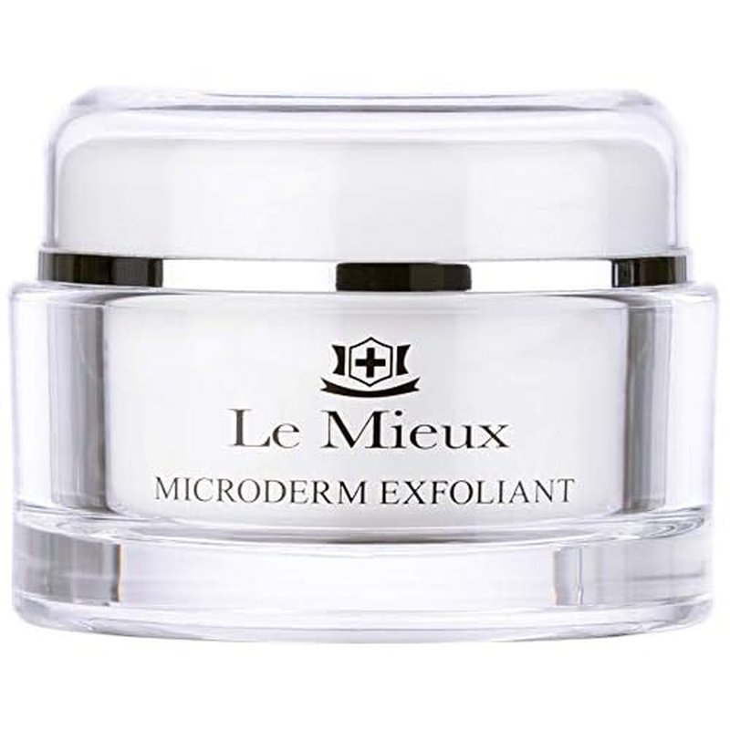 Le Mieux Microderm Exfoliant - Radiance Boosting Microdermabrasion Scrub for Face & Neck, Exfoliating Facial Polish for Congested Pore & Uneven Skin Tone, No Parabens or Sulfates (1.75 oz / 52 ml)