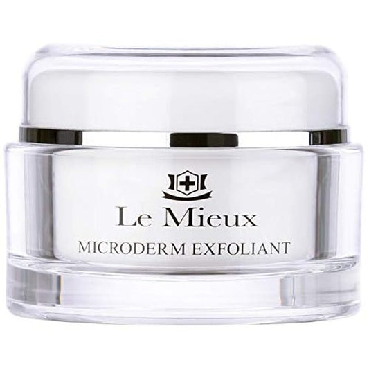 Le Mieux Microderm Exfoliant - Radiance Boosting Microdermabrasion Scrub for Face & Neck, Exfoliating Facial Polish for Congested Pore & Uneven Skin Tone, No Parabens or Sulfates (1.75 oz / 52 ml)
