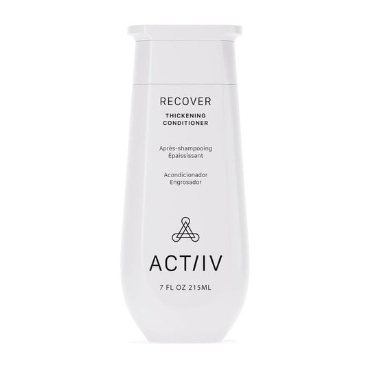 ACTIIV Recover Thickening Conditioner (Unisex) | Supports Optimal Hair Care and Recovery, Strengthens & Hydrates, Promotes Thicker Fuller Hair, Plant-Based, Color-Safe, All Hair Types, 215 mL / 7 oz