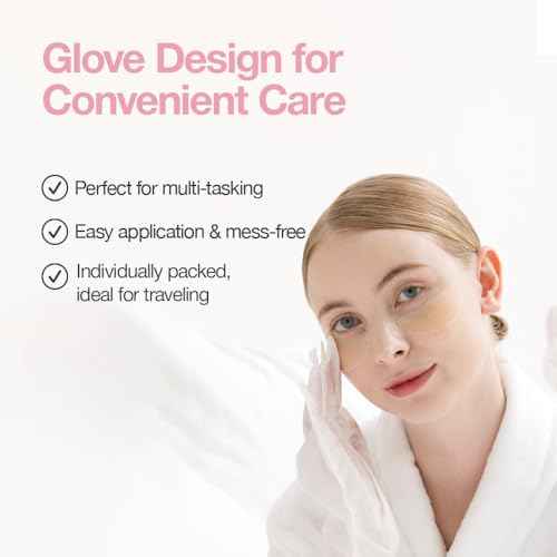 Naisture 15 Min Hand Glove Mask: A Moisturizing Treatment for Dry Hands & Cuticles (5 Ea)