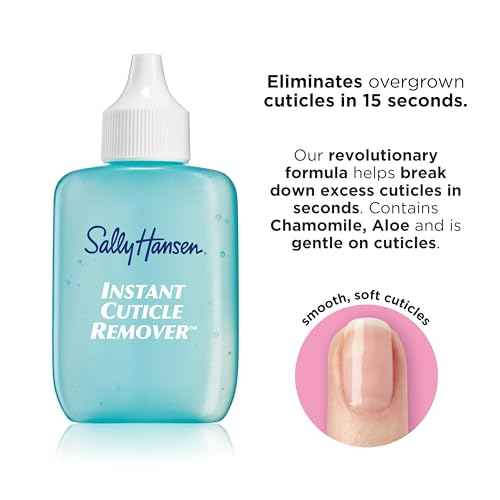 Sally Hansen Instant Cuticle Remover¢â, Nail Treatment, Fast Drying, Contains Aloe and Chamomile