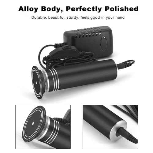 Upgraded Electric Callus Remover for Feet 1200RPM, Adjustable Speed Professional Electric Foot Sander Foot Grinder Heel File Pedicure Tool for Women Men Cracked Dead Skin, 60 Sandpaper Discs, Black