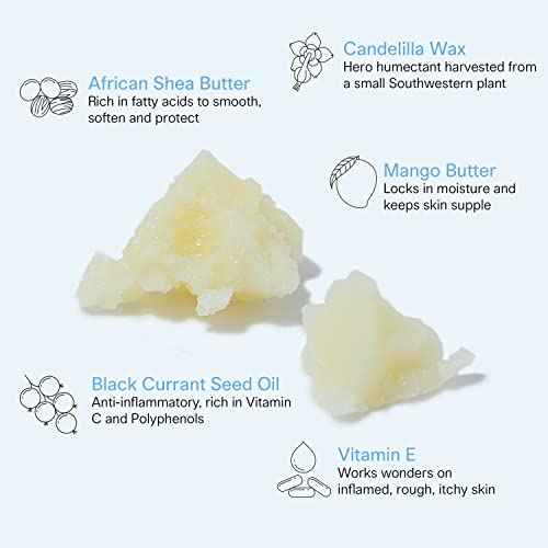 Pedestrian Project Cracked Heel Repair Foot Care Balm, Smooths & Fills Cracks & Rough Skin with Healing Shea & Mango Butters, Vegan, Cruelty Free, 1 oz