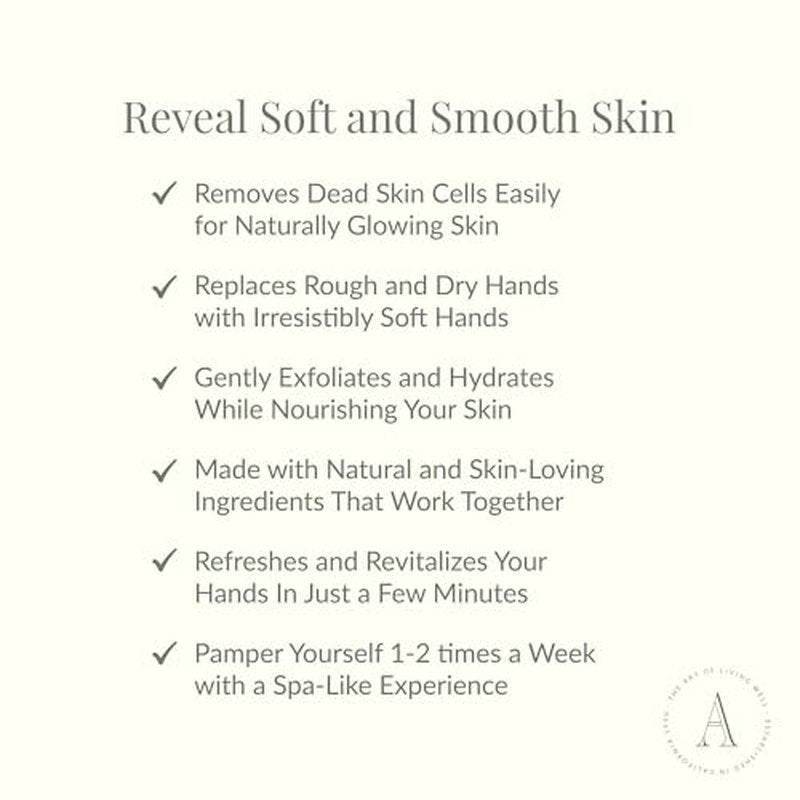 Archipelago Botanicals Oat Milk Body Scrub, Exfoliating Body Scrub for Rejuvenated, Smooth and Glowing Skin, Made with Natural Ingredients, Blended with Wild Oats (9.4 oz)