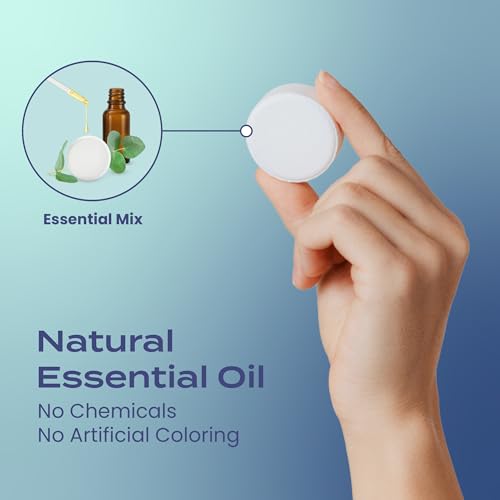 Body Restore Shower Steamers Aromatherapy 6 Pack - Boo Basket Stuffers for Women, Christmas Stocking Stuffers for Men, Birthday Gifts, White Elephant, Relaxation, Self Care - Clarity