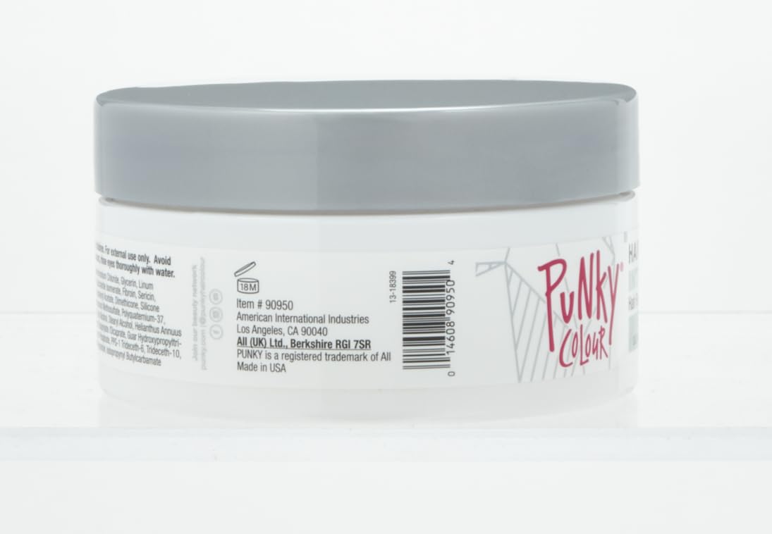 Punky Hair Mask with Intrabond Hair Repairing Complex, 6 oz - Ideal for Dry, Damaged, Chemically Treated Hair