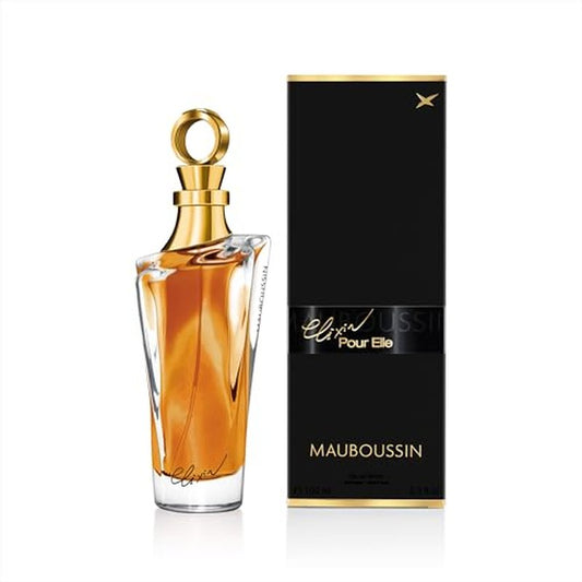 Mauboussin - Elixir Pour Elle 100ml (3.3 Fl Oz) - Eau de Parfum for Women - Floral & Oriental Scents