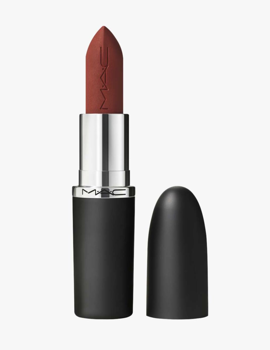 MAC Macximal Silky Matte Lipstick Overstatement, 0.12 Ounce (Pack of 1), Orange