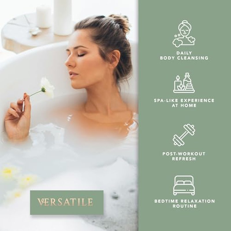 Pecksniff¡¯s Sandalwood & Vanilla Foaming Bath Soak ? Luxury Bubble Bath, 1L / 33.8 fl oz, Made in England