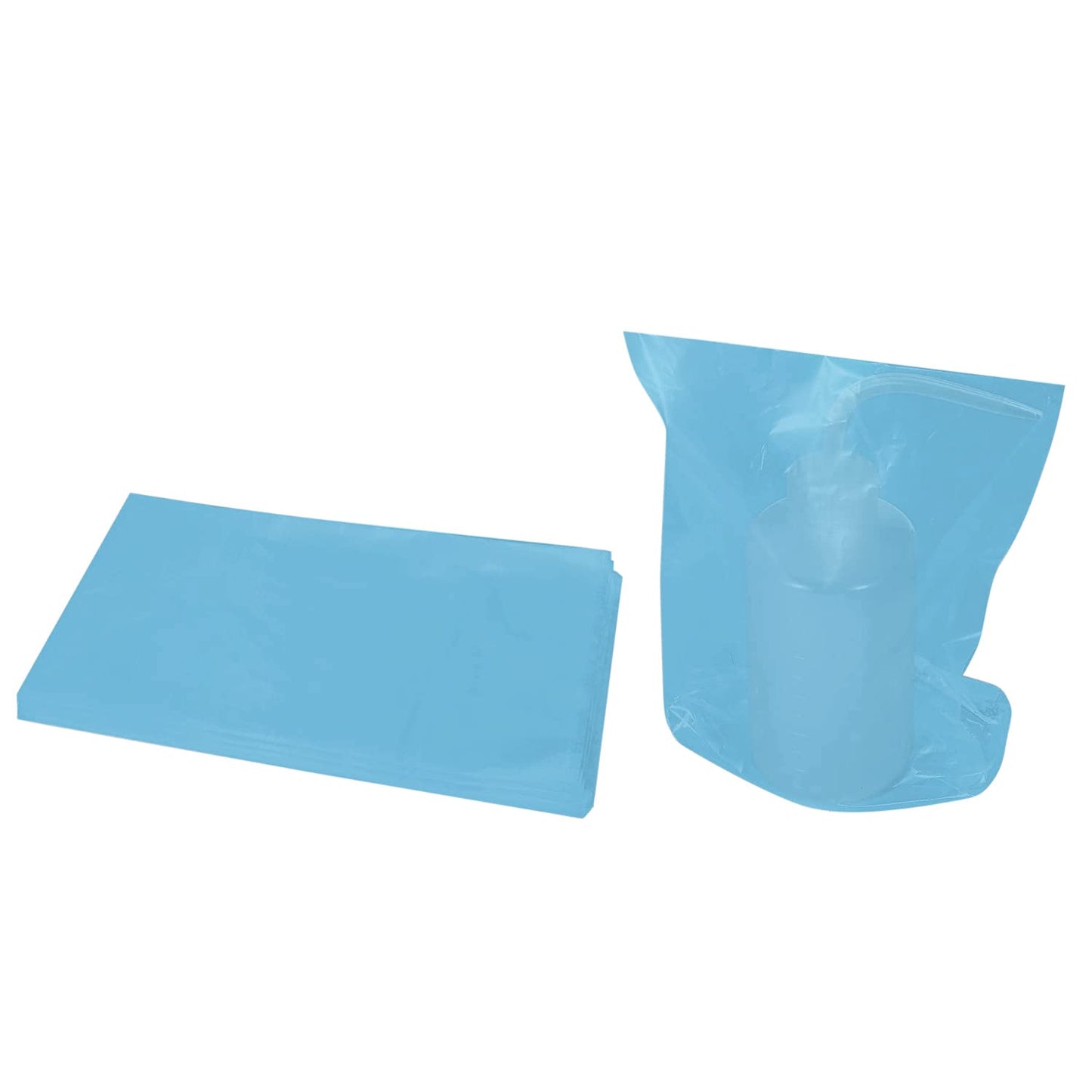Disposable Wash Bottle Covers - 250pcs Squeeze Bottle Bags for Tattoo Supplies | Cleaning Sleeves