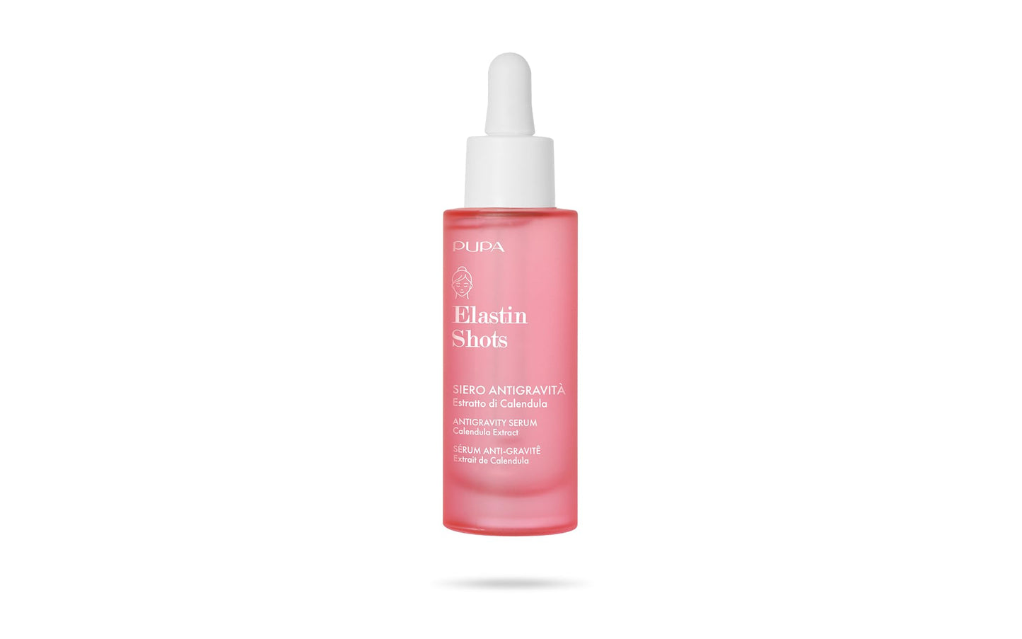 PUPA Milano Elastin Shots Antigravity Face Serum - Improve Skin'S Elasticity - Defends Skin Against Aging Processes - Fast Absorption - Lightweight Formula - Dermatologically Tested - 1.01 Oz