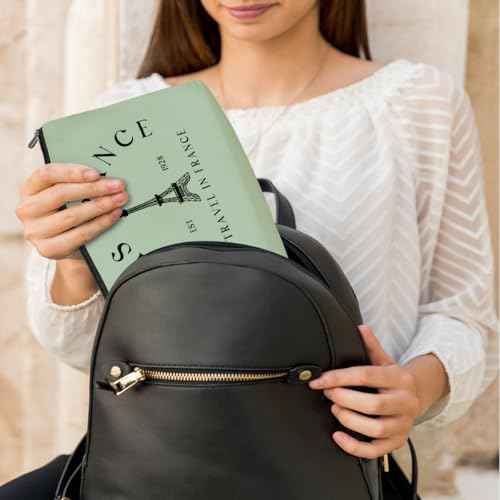 4 Pack Parisian Makeup Bag Paris Gifts for Paris Lover Travel in France Cosmetic Bag France City Toiletry Bag French Souvenirs for Women Friend Mom Sister Girls Trip Gifts Favors Christmas Birthday