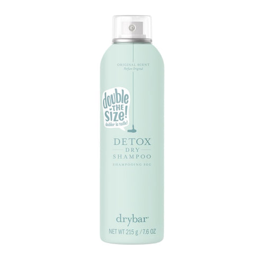 Drybar Detox Dry Shampoo Spray, Absorbs Excess Oil, Leaves Hair Looking & Feeling Clean, For All Hair Types, Original Scent, Jumbo Size, 7.6 Oz.