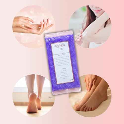 ELLA BELLA¢ç Paraffin Wax Refill Lavender ? Therapeutic Hand & Foot Wax for Paraffin Bath ? Deep Moisturizing & Soothing Relief ? Compatible with our Wax Machine