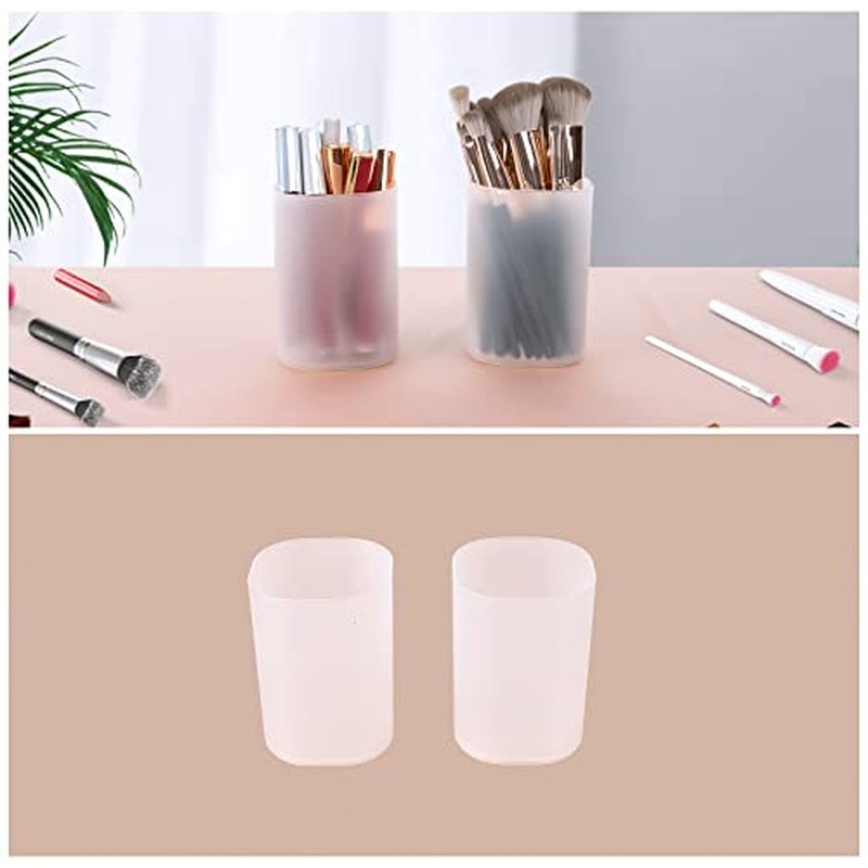OCHEAL Makeup Organizer Case,Stackable Clear Makeup Organizer Holder, Multi-size Makeup Case Vanity Storage Holder Set for Makeup, Jewelry, toiletries,Makeup Artist Must Have