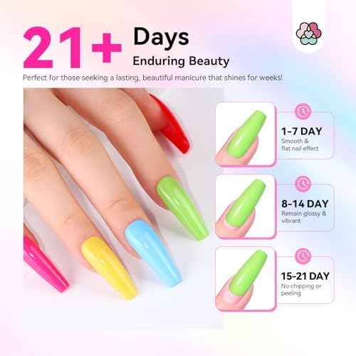 SAVILAND 49 Colors Gel Nail Polish Set: 53 PCS All Season Gel Nail Polish Christmas Sheer Glitter Solid Charm Colors with Base Gel Glossy Matte Top Manicure Gel Nail Polish Set Gift for Nail Art