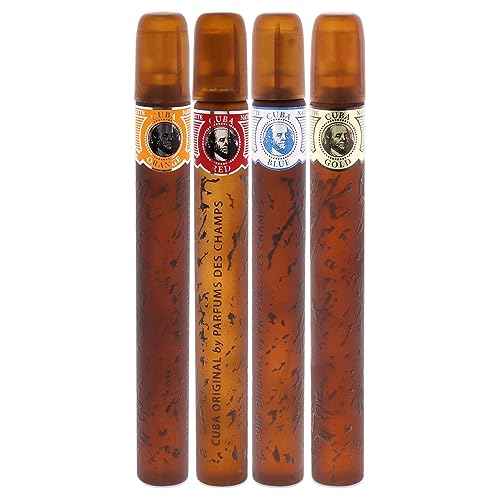 Cuba By Cuba for Men Gift Set, 4 Count