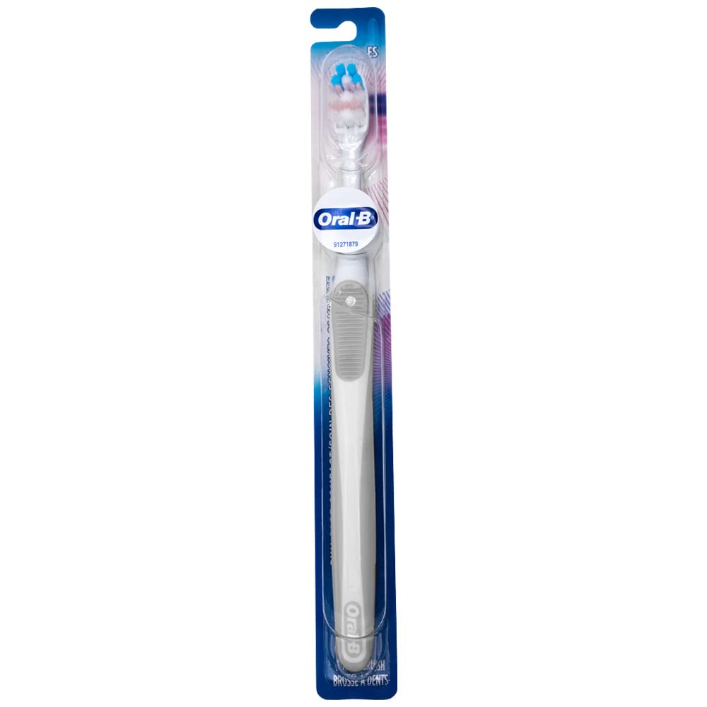 Oral-B Gum Care Extra Soft Toothbrush for Sensitive Teeth and Gums, Compact Small Head, (Colors Vary) - Pack of 6