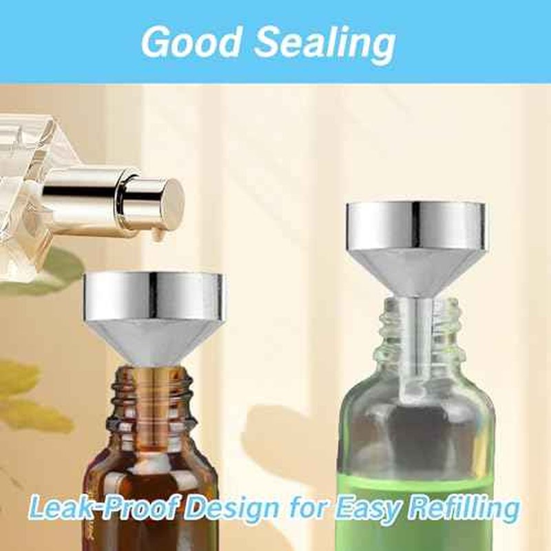 13Pcs Perfume Dispenser Tool - Replacement Pump, Funnel, Pipettes & Dropper for Travel Refillable Atomizer Bottle