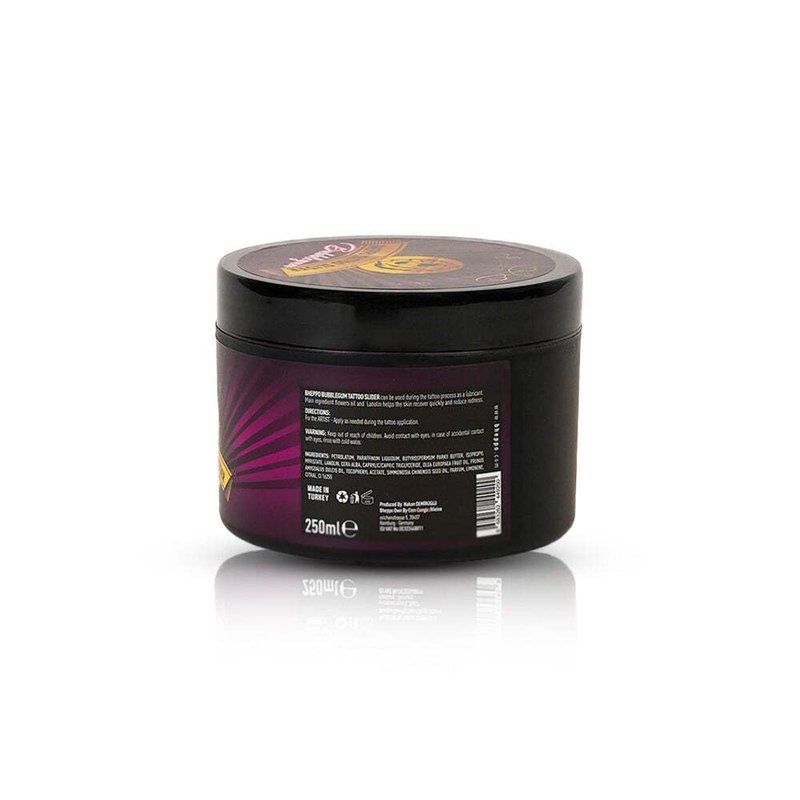 Bheppo Bubble Gum Tattoo Slider for Artists and Aftercare, Shea Butter, Essential Oils, 8.5 oz