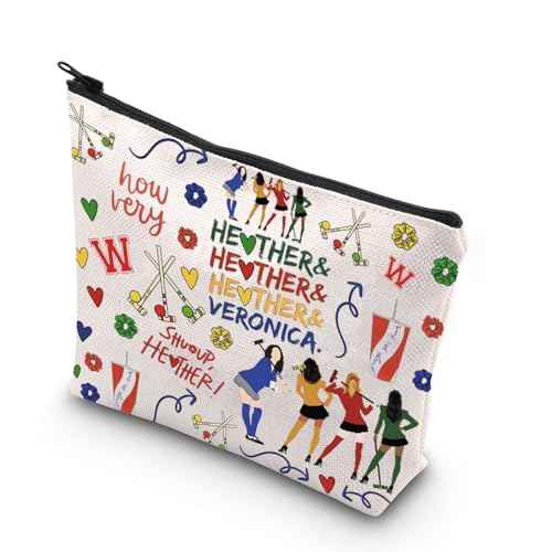 TSOTMO Sisters Musical Survival Bag Musical Queens Inspired Gift With Zipper Muscial Lover Toiletry Bag (Musical how very)